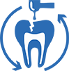 Root Canal Retreatment Icon 2 Icon of a root canal retreatment